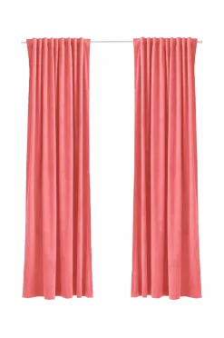 Ellos Velourgardiner-Home Gardinlængde med multibånd Nora i velour, 2-pak