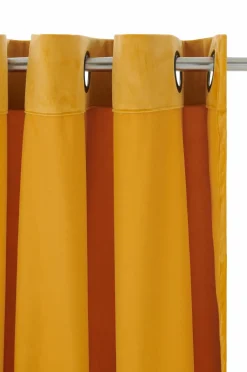 Ellos Julegardiner|Gardiner Med Sejlring-Home Gardinlængde med sejlringe Nora i velour, 2-pak