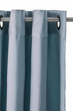 Ellos Julegardiner|Gardiner Med Sejlring-Home Gardinlængde med sejlringe Nora i velour, 2-pak