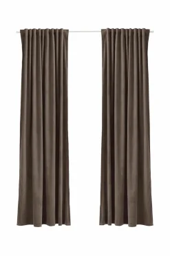 Ellos Velourgardiner|Gardinlængder Med Rynkebånd-Home Gardinlængde med multibånd Nora i velour, 2-pak