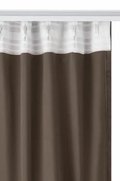 Ellos Velourgardiner|Gardinlængder Med Rynkebånd-Home Gardinlængde med multibånd Nora i velour, 2-pak