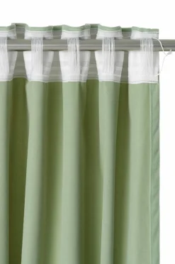 Ellos Persienner|Velourgardiner-Home Gardinlængde med multibånd Nora i velour, 2-pak