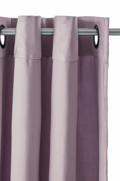 Ellos Julegardiner|Gardiner Med Sejlring-Home Gardinlængde med sejlringe Nora i velour, 2-pak