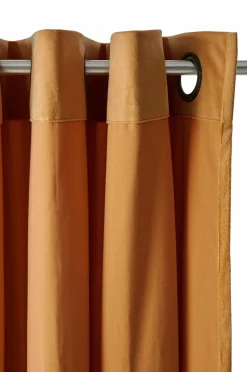 Ellos Julegardiner|Gardiner Med Sejlring-Home Gardinlængde med sejlringe Nora i velour, 2-pak