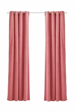 Ellos Julegardiner|Gardiner Med Sejlring-Home Gardinlængde med sejlringe Nora i velour, 2-pak
