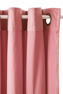 Ellos Julegardiner|Gardiner Med Sejlring-Home Gardinlængde med sejlringe Nora i velour, 2-pak