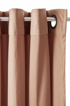 Ellos Julegardiner|Gardiner Med Sejlring-Home Gardinlængde med sejlringe Nora i velour, 2-pak