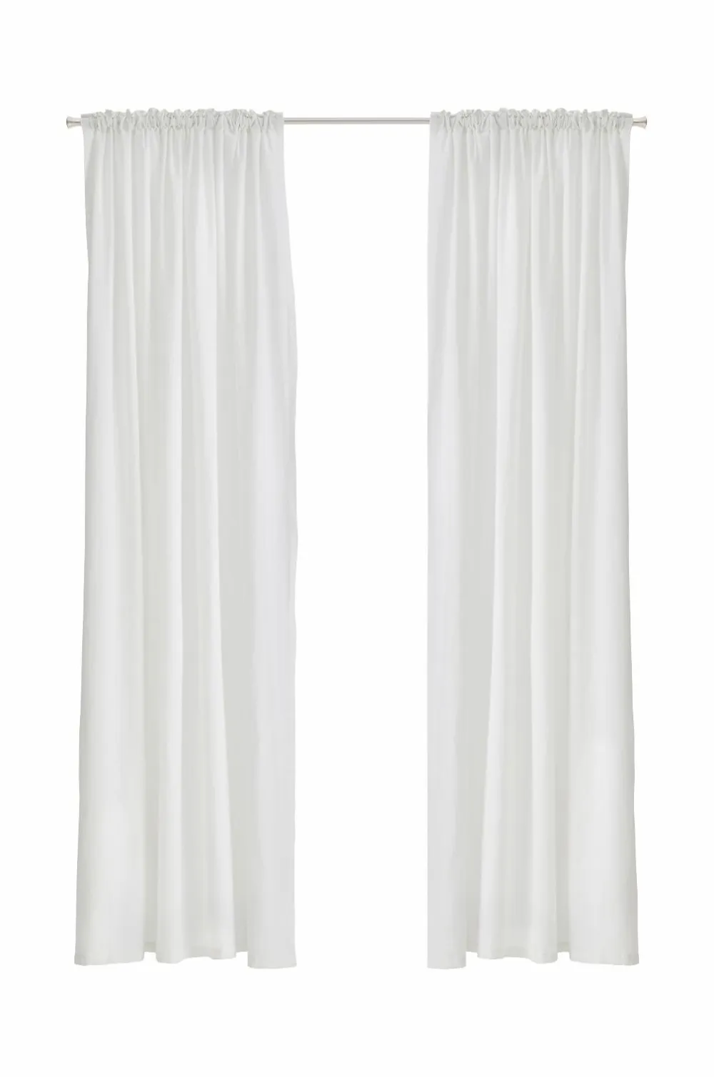 Ellos Julegardiner|Persienner-Home Gardinlængde med rynkebånd Beata, 2-pak