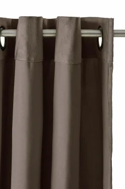 Ellos Julegardiner|Gardiner Med Sejlring-Home Gardinlængde med sejlringe Nora i velour, 2-pak