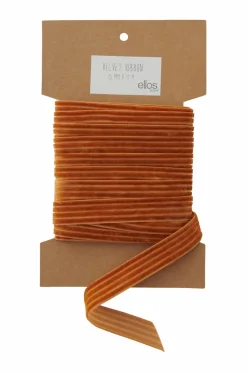 Ellos Gavepapir & Tilbehør-Home Gavebånd Velvety Stripe i velour, 10 m