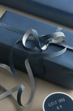 Ellos Gavepapir & Tilbehør-Home Glitter-snor Snow 10 meter