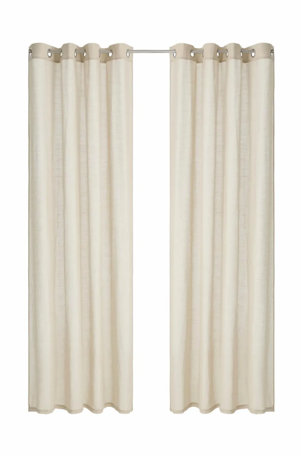 Ellos Gardiner Med Sejlring-Home Øjenforhæng Nellie 2-pak