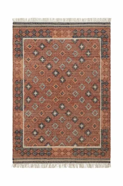 Ellos Jute- & Sisaltæpper-Home Jutetæppe Kanpur Kelim Matta