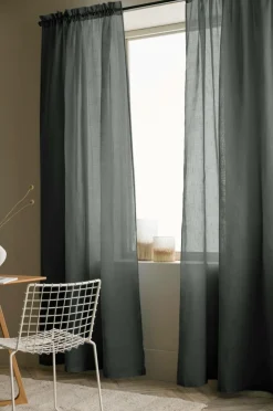 Ellos Julegardiner|Gardinlængder Med Løbegang-Home Kanallængde Lara 2-pak