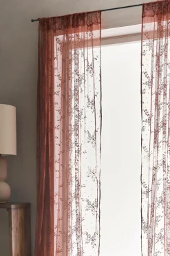 Ellos Julegardiner|Gardinlængder Med Løbegang-Home Kanallængde Lise 2-pak