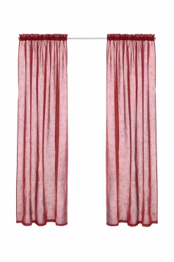 Ellos Julegardiner|Gardinlængder Med Løbegang-Home Kanallængde Lara 2-pak