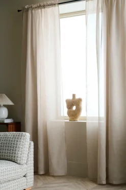 Ellos Julegardiner|Gardinlængder Med Løbegang-Home Kanallængde Lara 2-pak