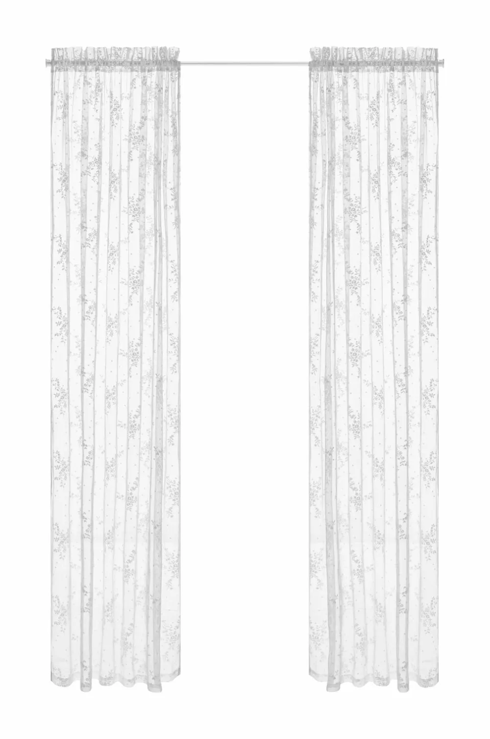 Ellos Julegardiner|Gardinlængder Med Løbegang-Home Kanallængde Lise 2-pak