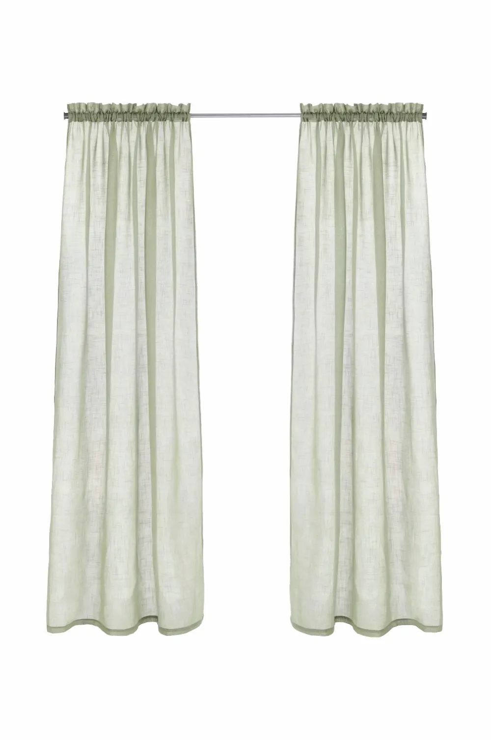 Ellos Julegardiner|Gardinlængder Med Løbegang-Home Kanallængde Lara 2-pak