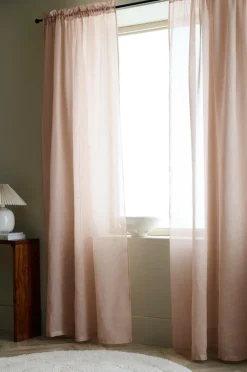 Ellos Julegardiner|Gardinlængder Med Løbegang-Home Kanallængde Lara 2-pak