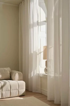 Ellos Gardiner Efter Mål-Home KIRA skræddersyet gennemsigtigt gardin