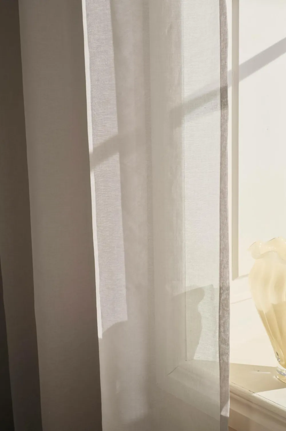 Ellos Gardiner Efter Mål-Home KIRA skræddersyet gennemsigtigt gardin