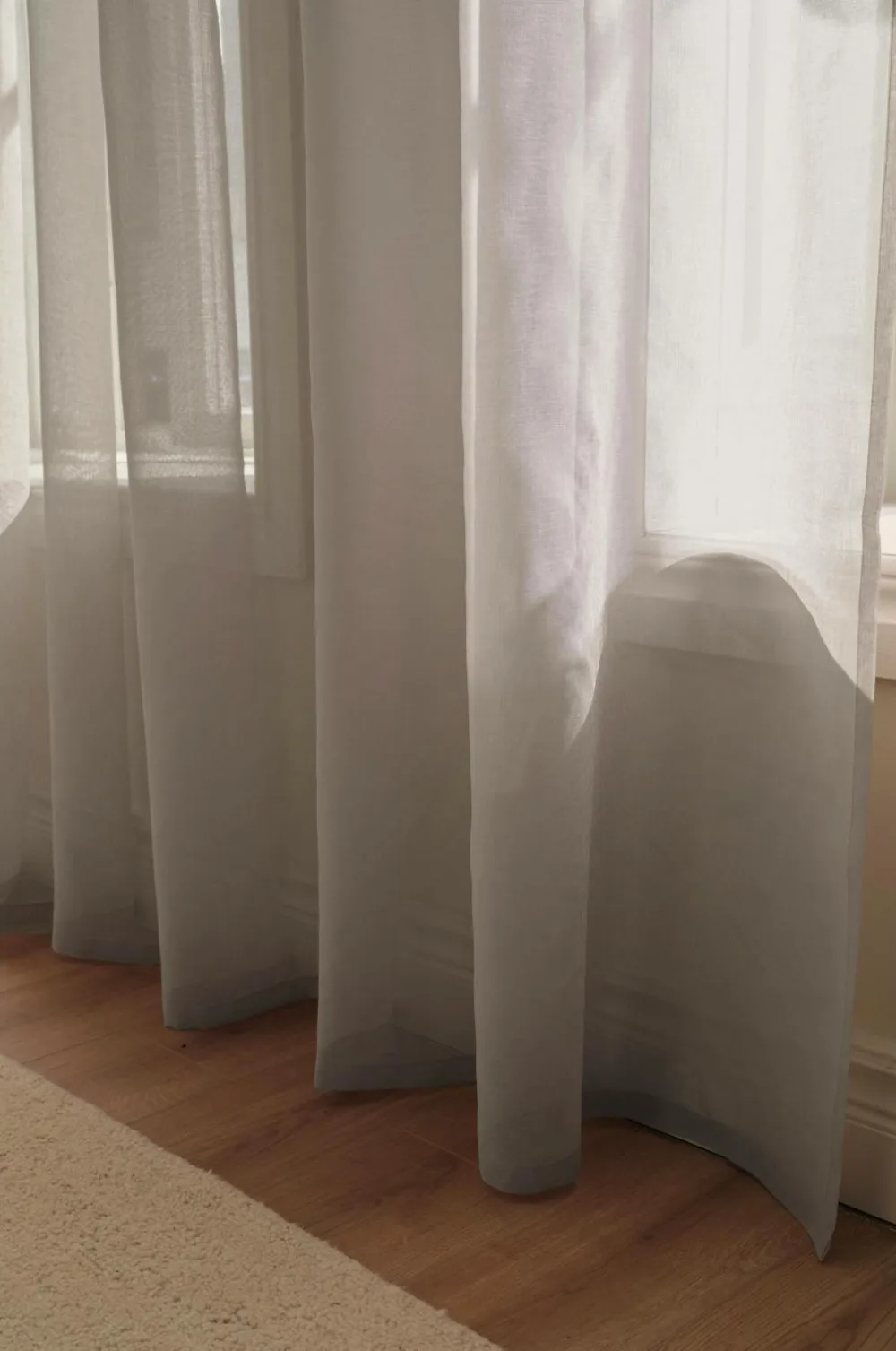 Ellos Gardiner Efter Mål-Home KIRA skræddersyet gennemsigtigt gardin