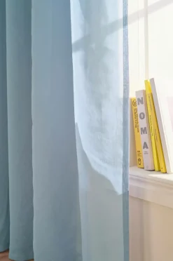 Ellos Gardiner Efter Mål-Home KIRA skræddersyet gennemsigtigt gardin