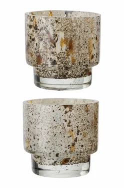 Ellos Lysestager & Lanterner-Home Lanterne Leona højde 8 cm 2-pak