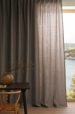 Ellos Gardiner Efter Mål-Home LEAH skræddersyet linnedgardin