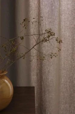 Ellos Gardiner Efter Mål-Home LEAH skræddersyet linnedgardin