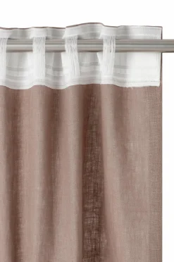 Ellos Gardiner Efter Mål-Home LEAH skræddersyet linnedgardin