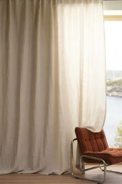 Ellos Gardiner Efter Mål-Home LEAH skræddersyet linnedgardin