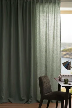 Ellos Gardiner Efter Mål-Home LEAH skræddersyet linnedgardin