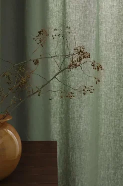 Ellos Gardiner Efter Mål-Home LEAH skræddersyet linnedgardin