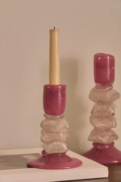 Ellos Lysestager & Lanterner-Home Lysestage Leia højde 16,5 cm