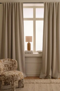 Ellos Gardinlængder Med Rynkebånd|Mørklægningsgardiner-Home Mørklægningsgardin Maida 1 stk.