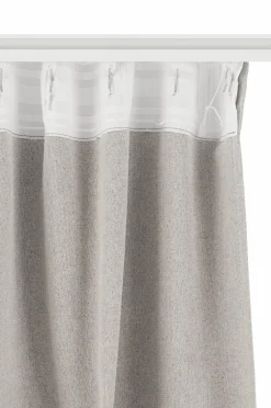 Ellos Gardinlængder Med Rynkebånd|Mørklægningsgardiner-Home Mørklægningsgardin Elisa Wide 1 stk