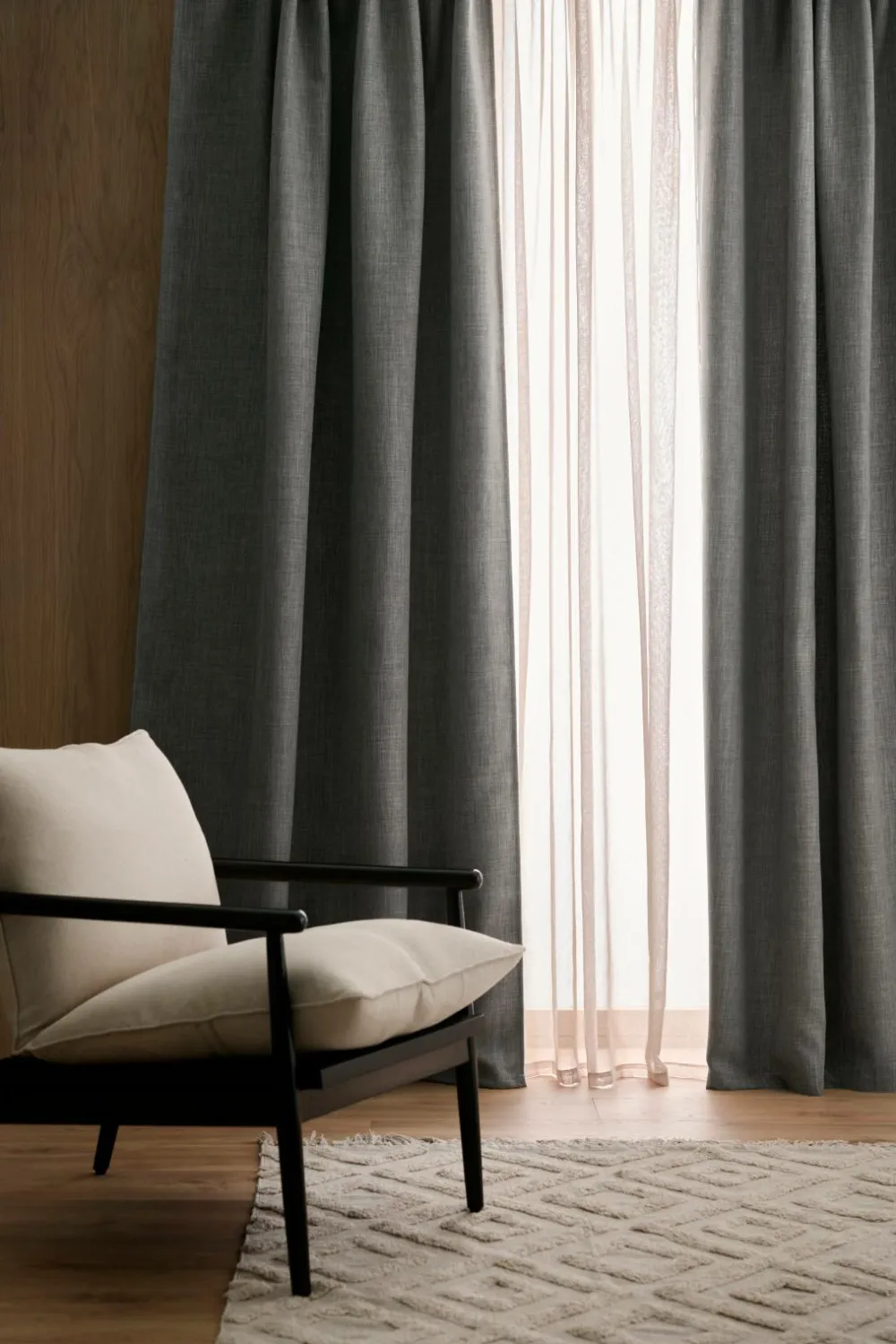 Ellos Persienner|Gardinlængder Med Rynkebånd-Home Mørklægningsgardin Iben med multibånd, 1 stk.