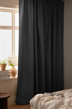 Ellos Gardinlængder Med Rynkebånd|Mørklægningsgardiner-Home Mørklægningsgardin Hedda Wide 1-pak