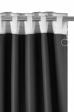 Ellos Gardinlængder Med Rynkebånd|Mørklægningsgardiner-Home Mørklægningsgardin Hedda Wide 1-pak