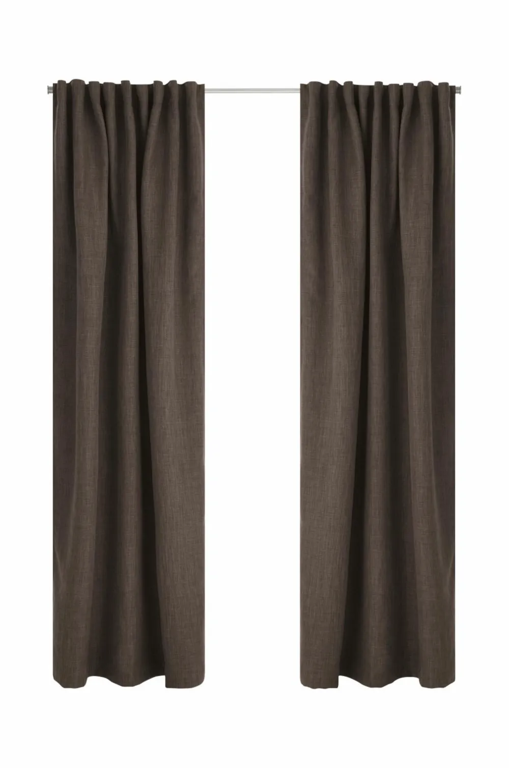 Ellos Persienner|Gardinlængder Med Rynkebånd-Home Mørklægningsgardin Iben med multibånd, 1 stk.