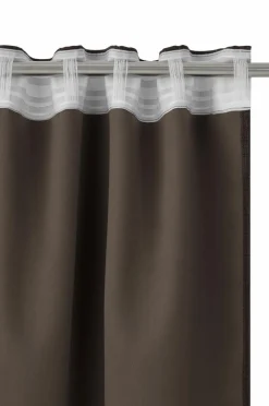 Ellos Persienner|Gardinlængder Med Rynkebånd-Home Mørklægningsgardin Iben med multibånd, 1 stk.