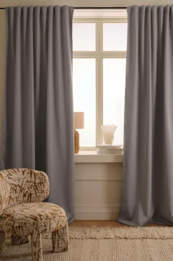 Ellos Gardinlængder Med Rynkebånd|Mørklægningsgardiner-Home Mørklægningsgardin Maida 1 stk.