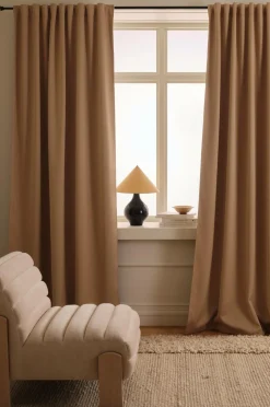 Ellos Persienner|Gardinlængder Med Rynkebånd-Home Mørklægningsgardin Maida 1 stk.