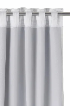 Ellos Gardinlængder Med Rynkebånd|Mørklægningsgardiner-Home Mørklægningsgardin Ines 1-pak