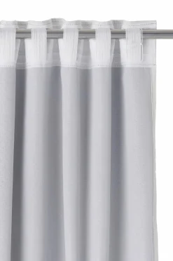 Ellos Gardinlængder Med Rynkebånd|Mørklægningsgardiner-Home Mørklægningsgardin Ines Wide ekstra bred 1-pak