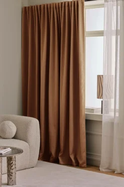 Ellos Gardinlængder Med Rynkebånd|Mørklægningsgardiner-Home Mørklægningsgardin Maida Wide ekstra bred 1 stk.