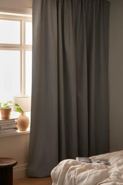 Ellos Gardinlængder Med Rynkebånd|Mørklægningsgardiner-Home Mørklægningsgardin Hedda Wide 1-pak