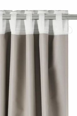 Ellos Gardinlængder Med Rynkebånd|Mørklægningsgardiner-Home Mørklægningsgardin Hedda Wide 1-pak